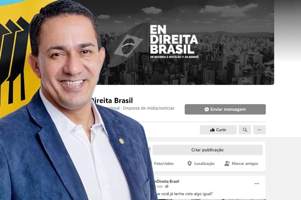 Pré-candidato a prefeito de Porto Velho, Eyder Brasil move ação na Justiça Eleitoral de Rondônia contra página de direita no Facebook