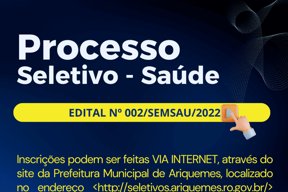 Secretaria Municipal de Saúde lança edital para contratação temporária em diversas áreas