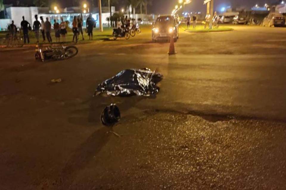 Mulher morre em acidente entre motos na BR 174 em Vilhena