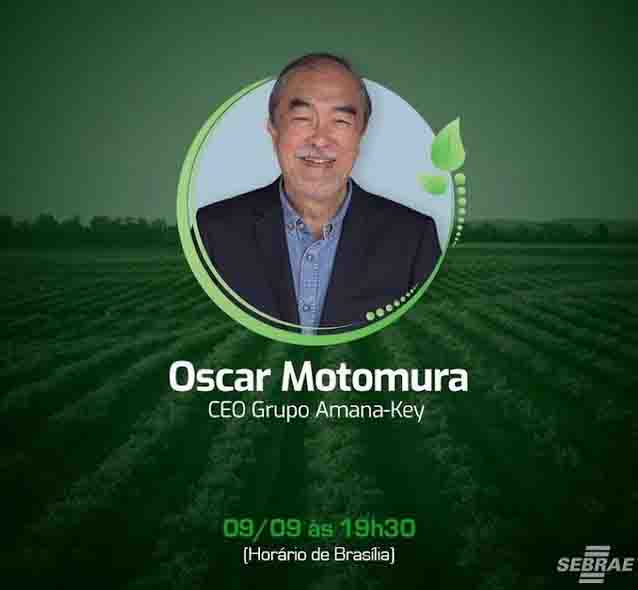 Oscar Motomura participa da abertura da Agrolab Amazônia