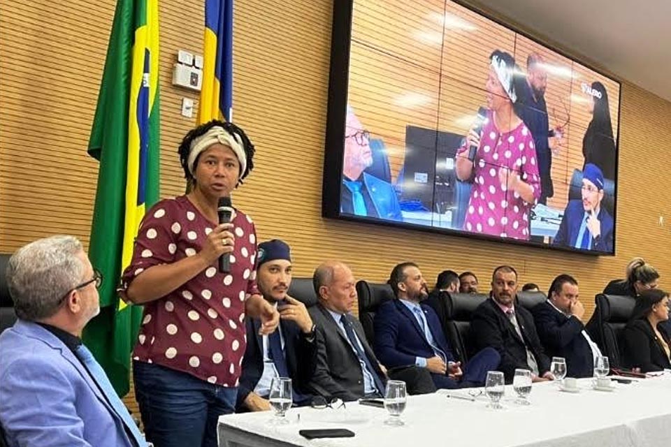 Deputada Sílvia Cristina volta a defender regularização fundiária, audiência que discutiu embargos do Ibama