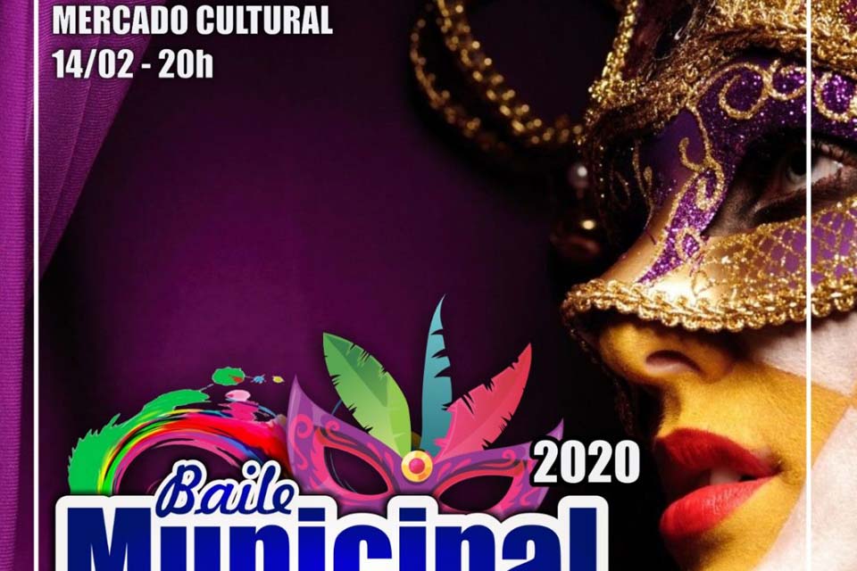 Baile Municipal acontece nesta sexta-feira no Mercado Cultural
