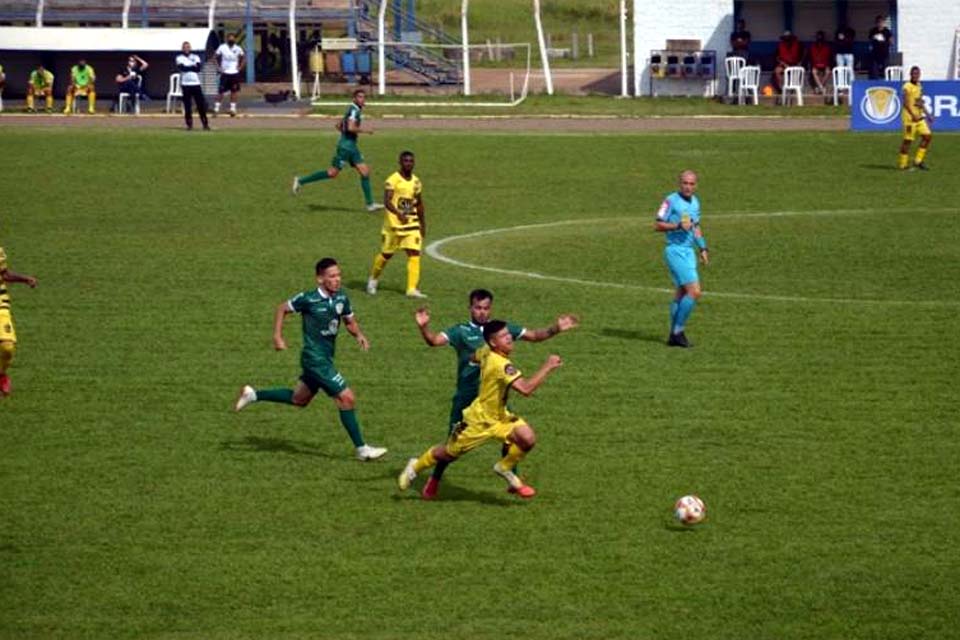 Vilhenense goleia Galvez no Estádio Portal da Amazônia na tarde deste sábado