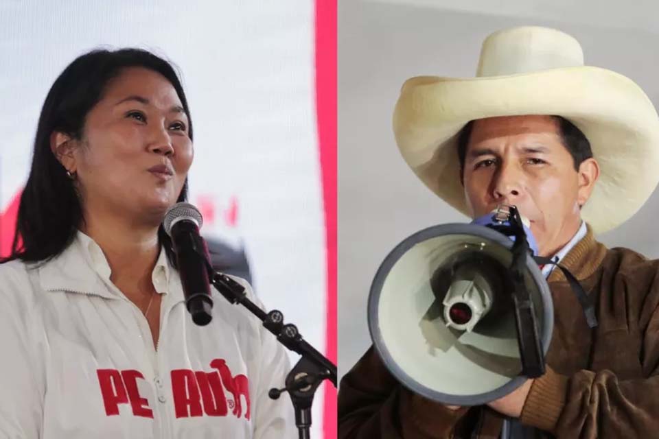 Com 88% dos votos apurados, vantagem de Keiko Fujimori contra Castillo cai no Peru