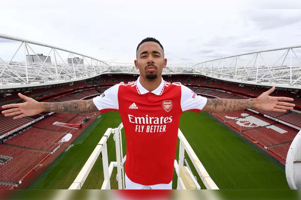 Arsenal anuncia contratação de Gabriel Jesus