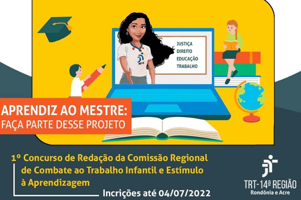 Inscrições para concurso de redação para alunos de escolas públicas encerram dia 04 de julho