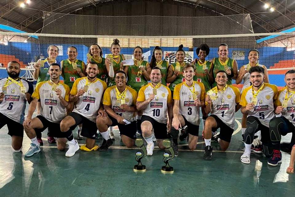 Copa Vilhena de Voleibol reuniu no Ginásio Jorge Teixeira de Oliveira equipes de Rondônia e Mato Grosso