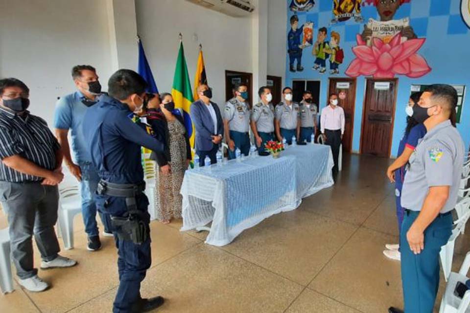 Seduc e Polícia Militar realizam abertura do Projeto Escola Segura em Porto Velho