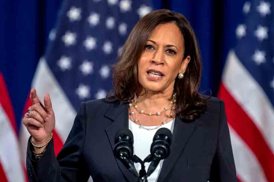 Kamala Harris acusa Rússia de crime de guerra e pede investigação