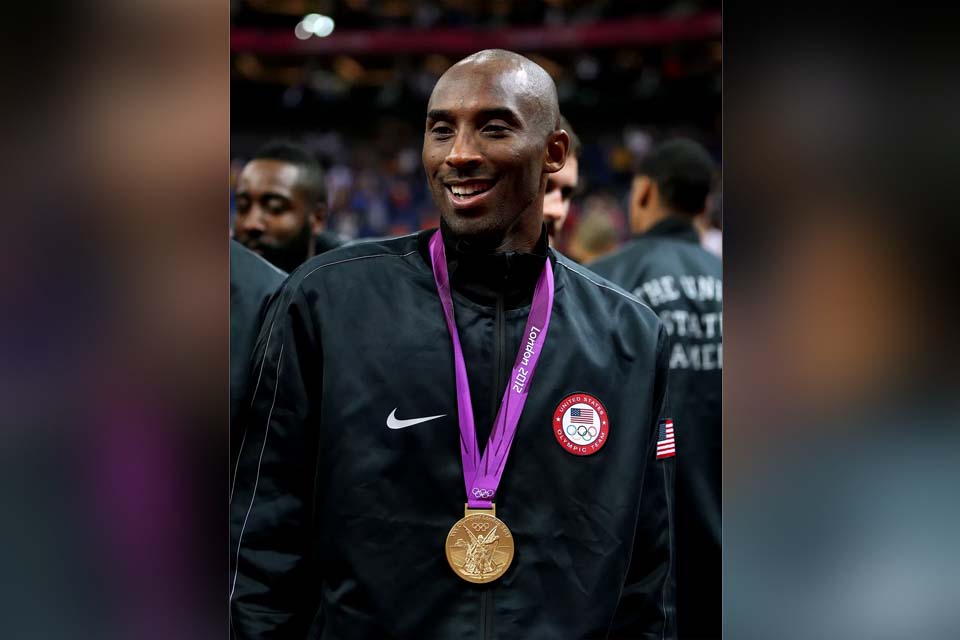 Seleção americana de basquete quer honrar Kobe Bryant em Tóquio