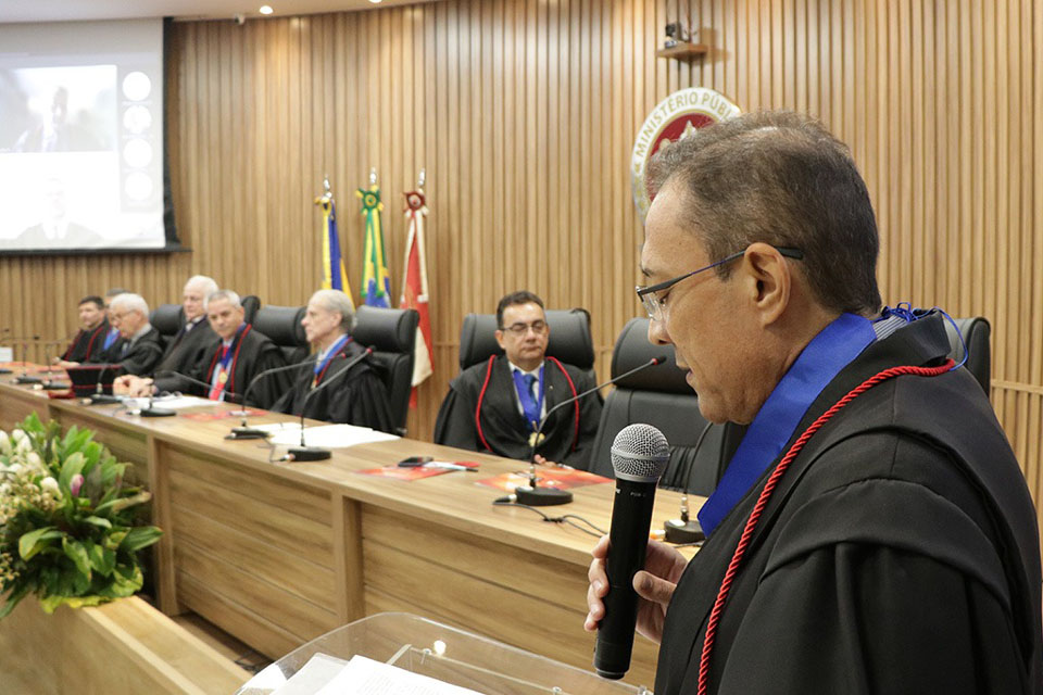 Ministério Público de Rondônia empossa Valdemir de Jesus Vieira como Procurador de Justiça