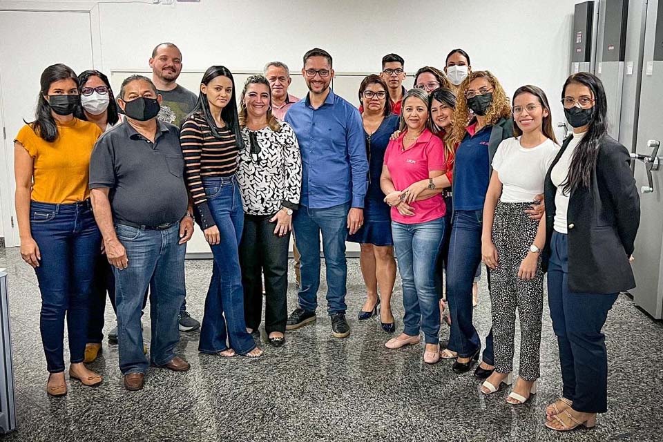 Deputado Estadual Anderson Pereira se despede de servidores do Poder Legislativo de Rondônia