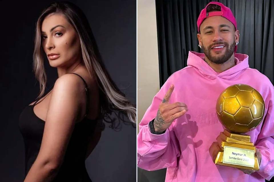 Andressa Urach revela ter ficado com Neymar e elogia performance do jogador: 'Negócio foi bom'