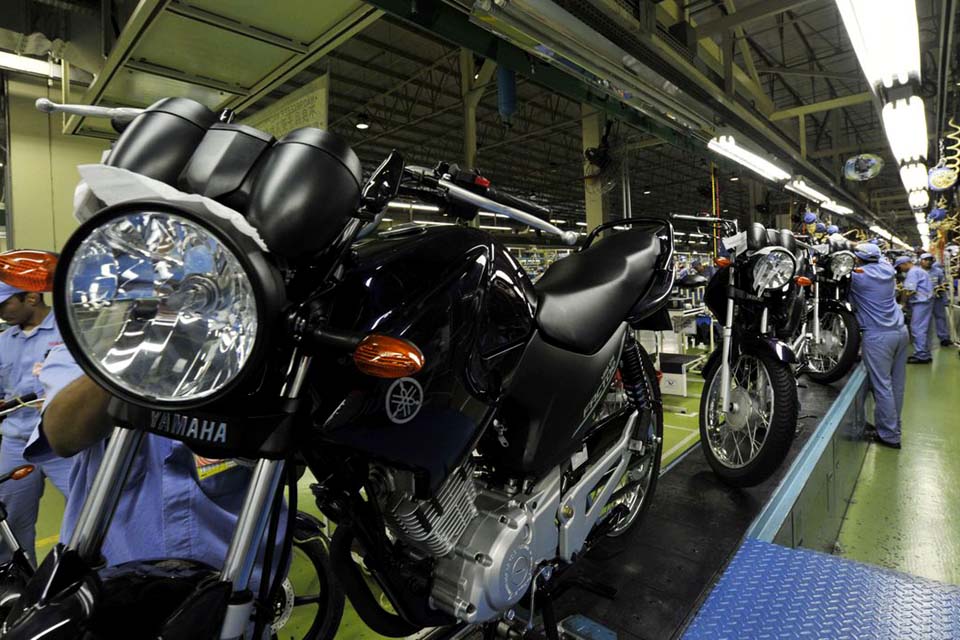 Produção de motocicletas passa de 139 mil em setembro