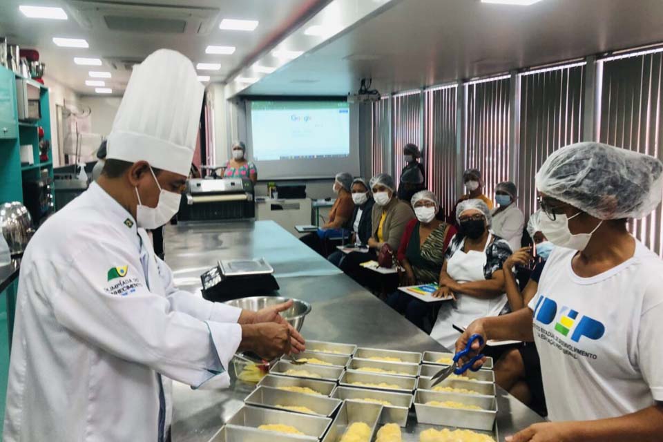 Abertas as inscrições para cursos de Panificação e Confeitaria em Porto Velho