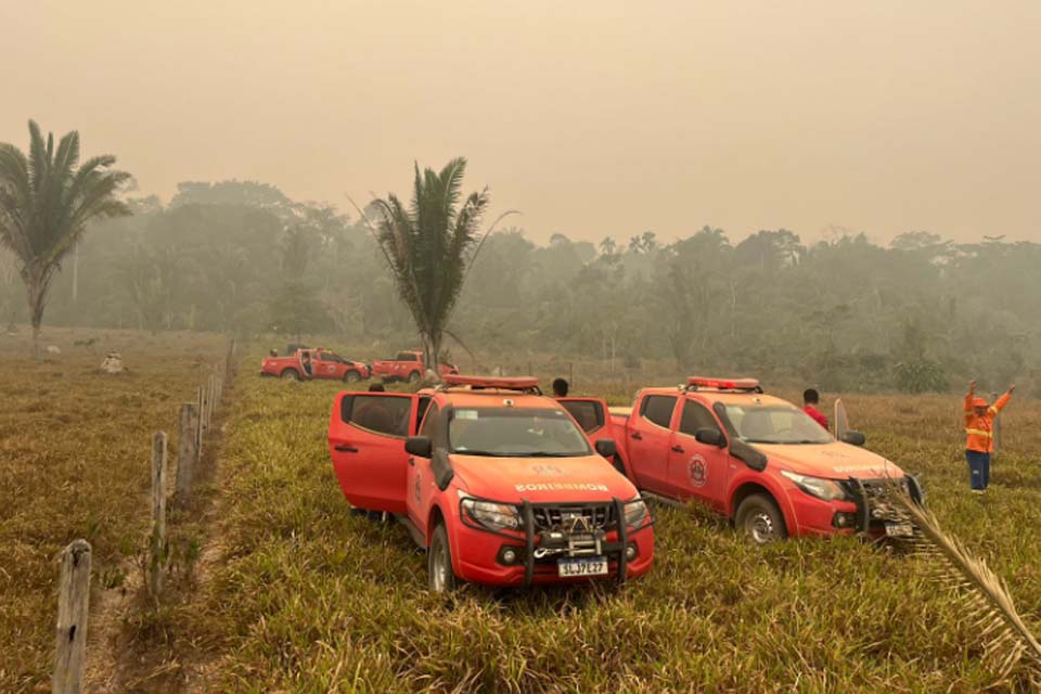 Ação conjunta reduz em 71,5% as áreas atingidas por incêndios no Parque Estadual de Guajará-Mirim