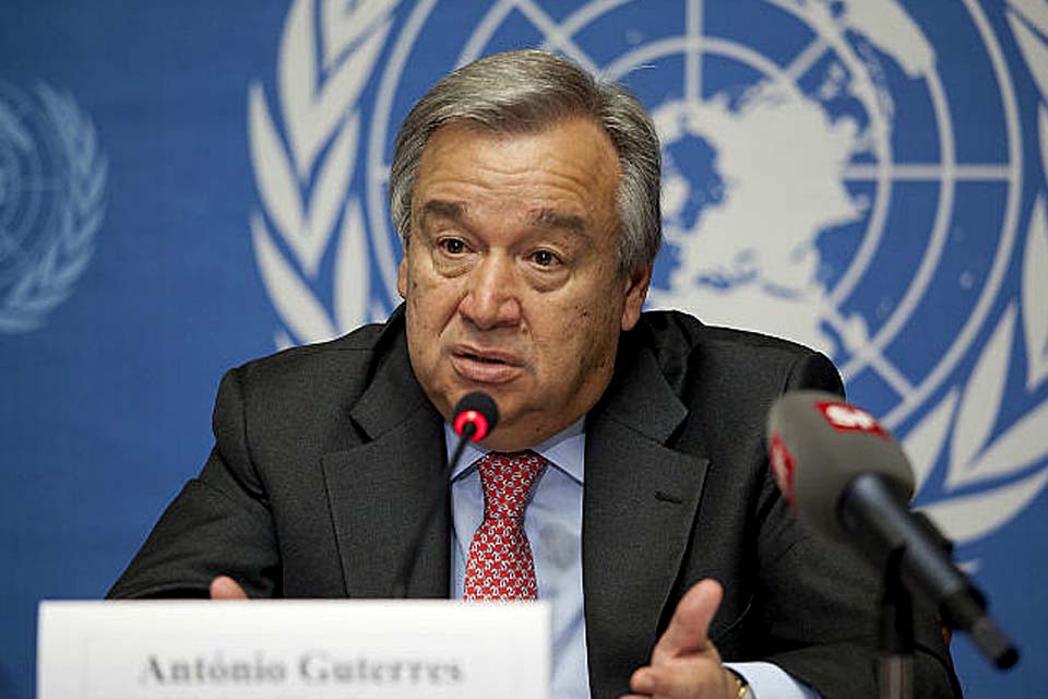 Secretário-geral da ONU, Guterres 