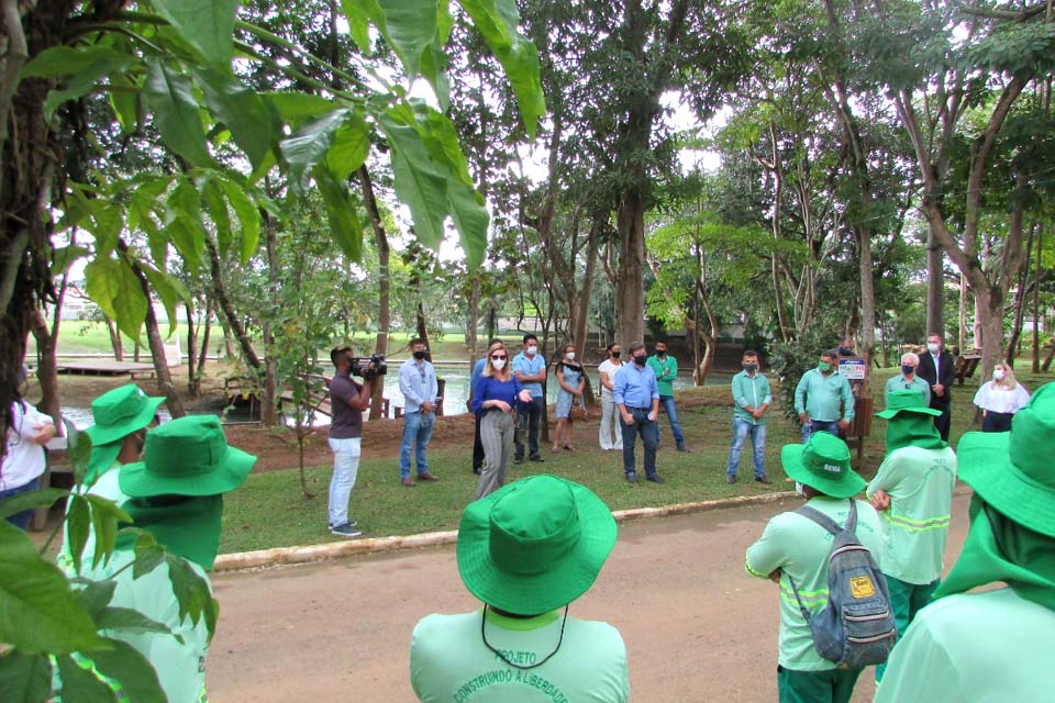 Projeto “Plantando a Esperança” oferece oportunidade profissional para reeducandos de Ariquemes