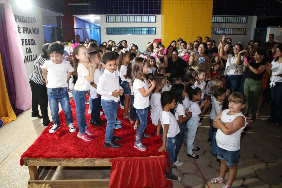 Escola Infantil em Vilhena realiza encerramento do projeto 