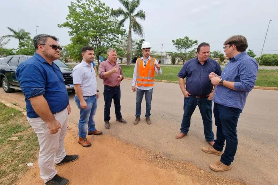 DNIT realiza visita técnica para elaboração do projeto de Túnel no cruzamento da BR 364 com Padre Chiquinho em Jaru