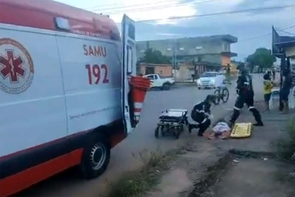 Motorista foge após atropelar ciclista na zona Leste de Porto Velho