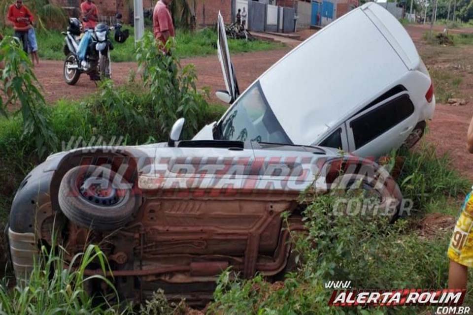 Motorista causa grave acidente ao trafegar na contramão em Rolim de Moura