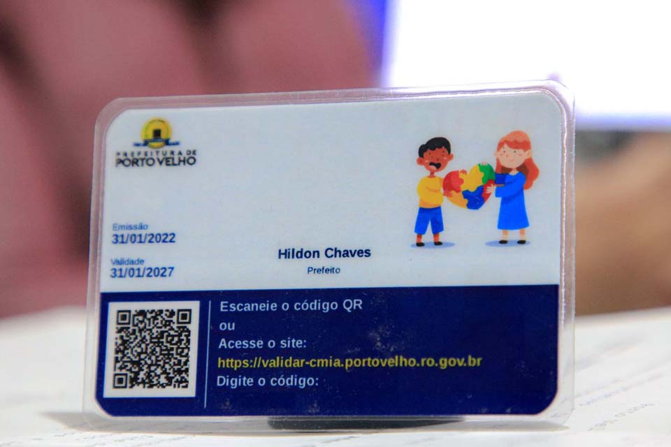 Prefeitura de Porto Velho já emitiu mais de 350 Carteiras de Identificação do Autista