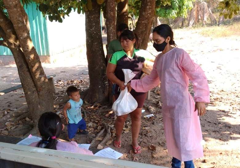 Kits Alimentação são entregues para alunos da rede estadual de ensino e escolas indígenas 