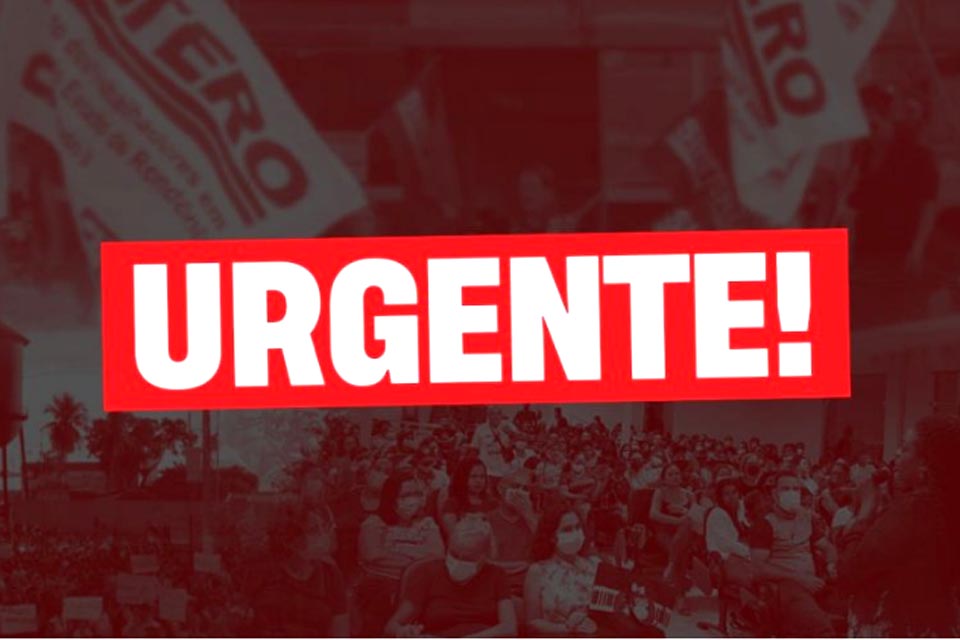 SINTERO orienta professoras/es com pagamentos bloqueados a regularizarem frequência