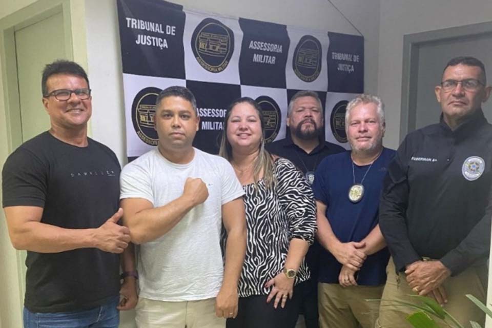 SINJUR  realiza visita institucional ao SINJUS/AC para estudar implantação da Polícia Judicial