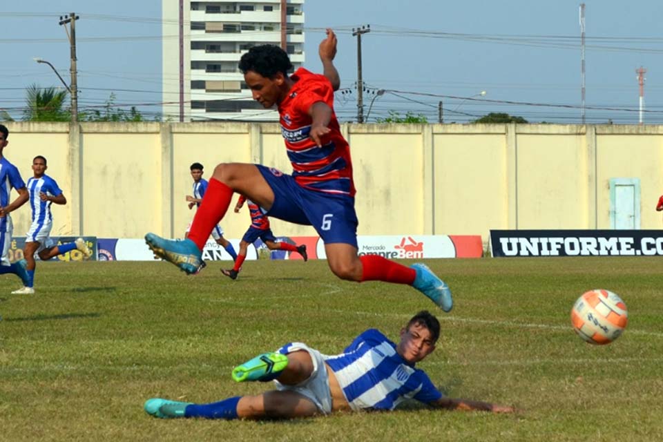 Duelos das semifinais do Rondoniense Sub-20 serão conhecidos nesta quarta-feira