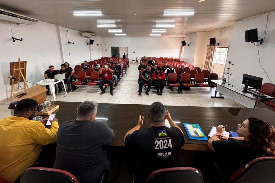 SINJUR realiza ciclo de reuniões com Auxiliares Operacionais, Técnicos e Analistas Judiciários