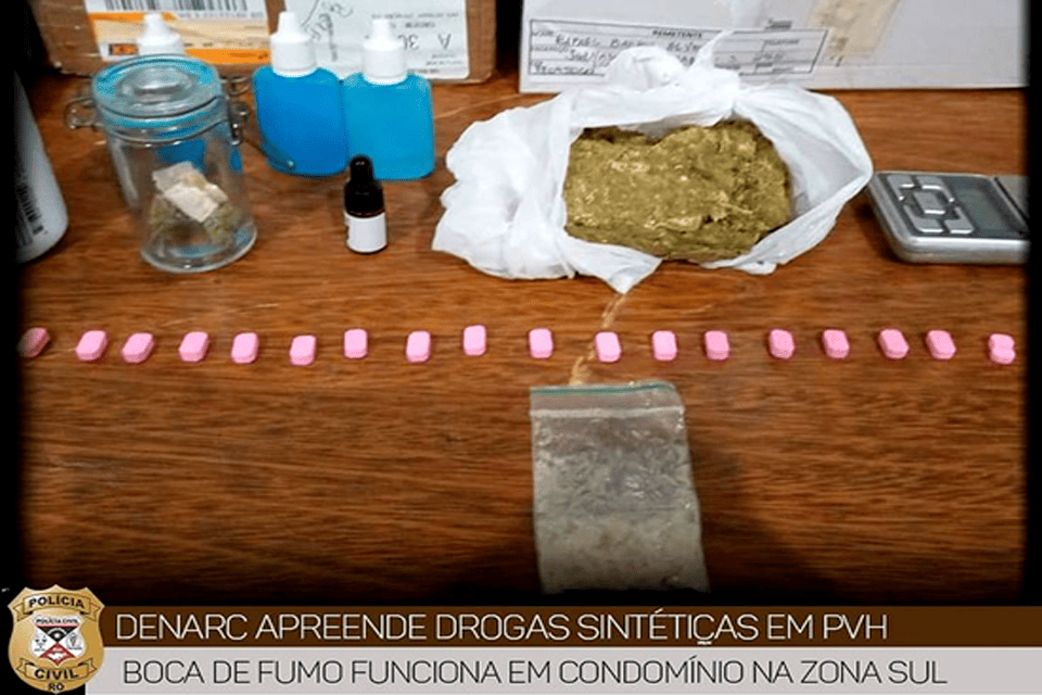 Polícia Civil apreende drogas sintéticas em condomínio de Porto Velho