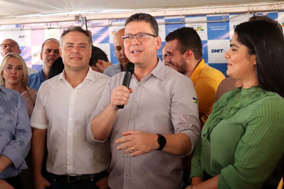  Governador Marcos Rocha garante mais desenvolvimento para Rondônia com edital da ponte binacional