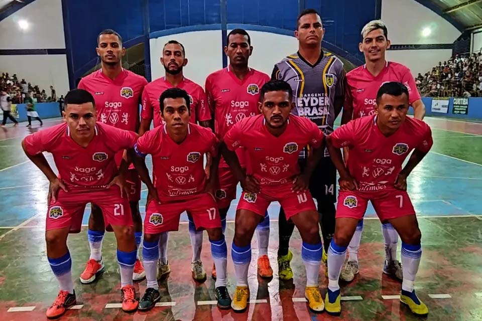 Taça Alvorada: Solimões vence competição de futsal em Ji-Paraná