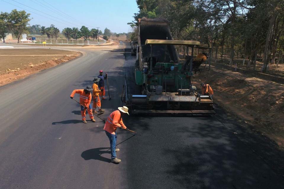 Governo de RO investe na restauração da RO-135 para impulsionar desenvolvimento regional