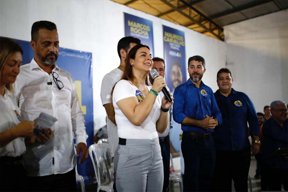 Mariana Carvalho reforça sua fé e compromisso com Porto Velho em encontro com lideranças evangélicas