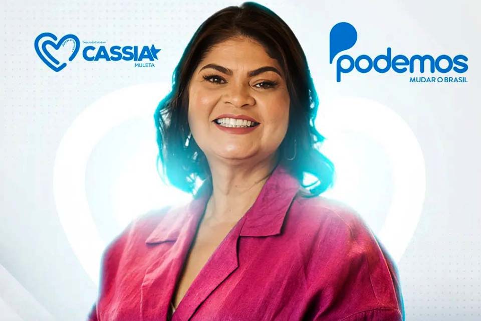 Deputada Cássia Muleta convida público para Convenção do PODEMOS na Talismã 21 em Porto Velho