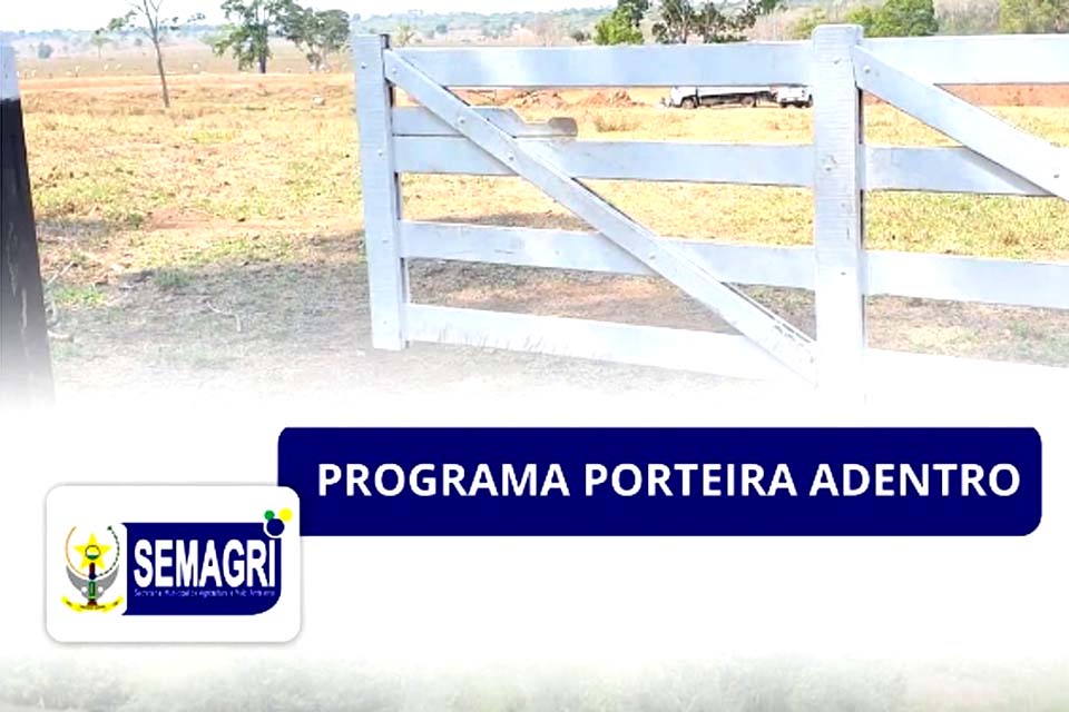 Prefeitura de Pimenta Bueno por meio do Programa Porteira Adentro atende os produtores rurais do município