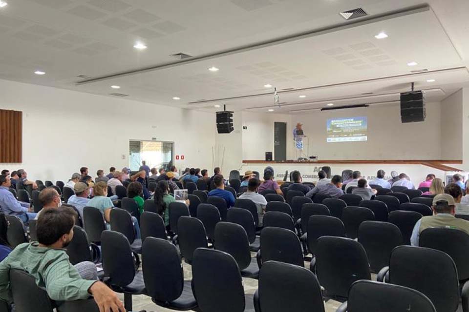 Seagri promove encontro com produtores de grãos para debater cooperativismo no Vale do Jamari