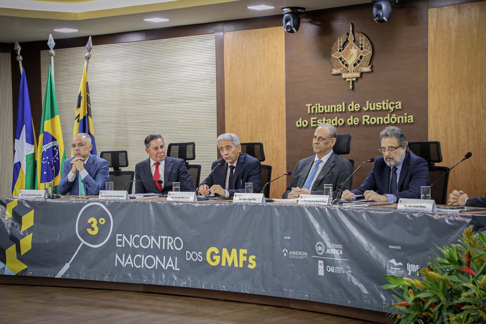 Abertura do 3º Encontro Nacional dos GMFs em Porto Velho é marcado por compromisso da Justiça por melhorias na execução penal e lançamento de manual