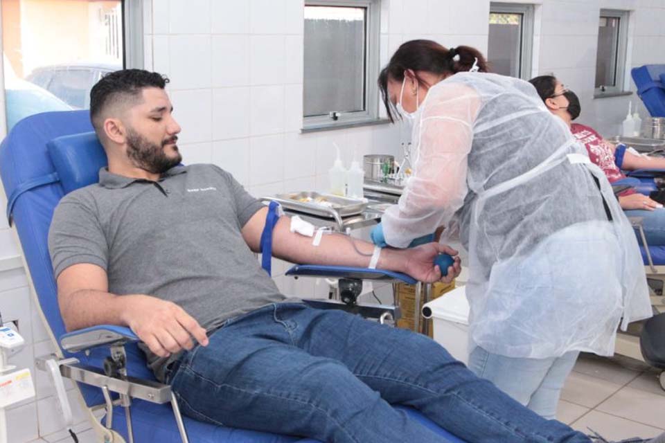 No mês da conscientização para doação de sangue, servidores da Setic se mobilizam e realizam mutirão de doação de sangue na Capital