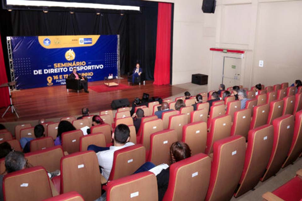 Seminário de Direito Desportivo reúne profissionais e acadêmicos de Direito e Educação Física