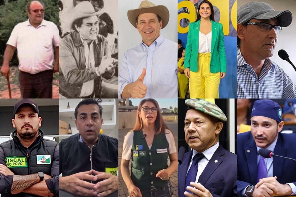Bengala, chapéu, boné, touquinha, coletes, boina militar e cores da seleção: por que os políticos de Rondônia gostam de se fantasiar?