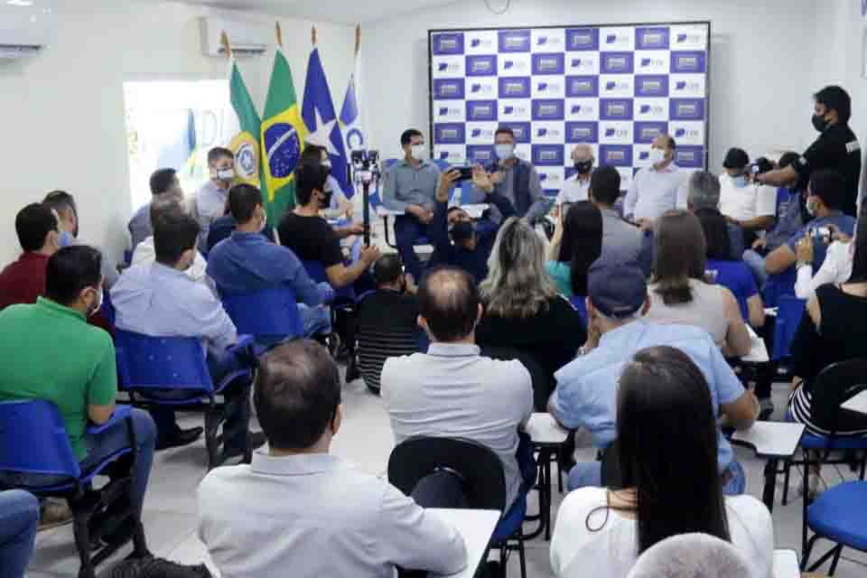 Governador Marcos Rocha alinha com classe empresarial avanços para fomentar desenvolvimento econômico