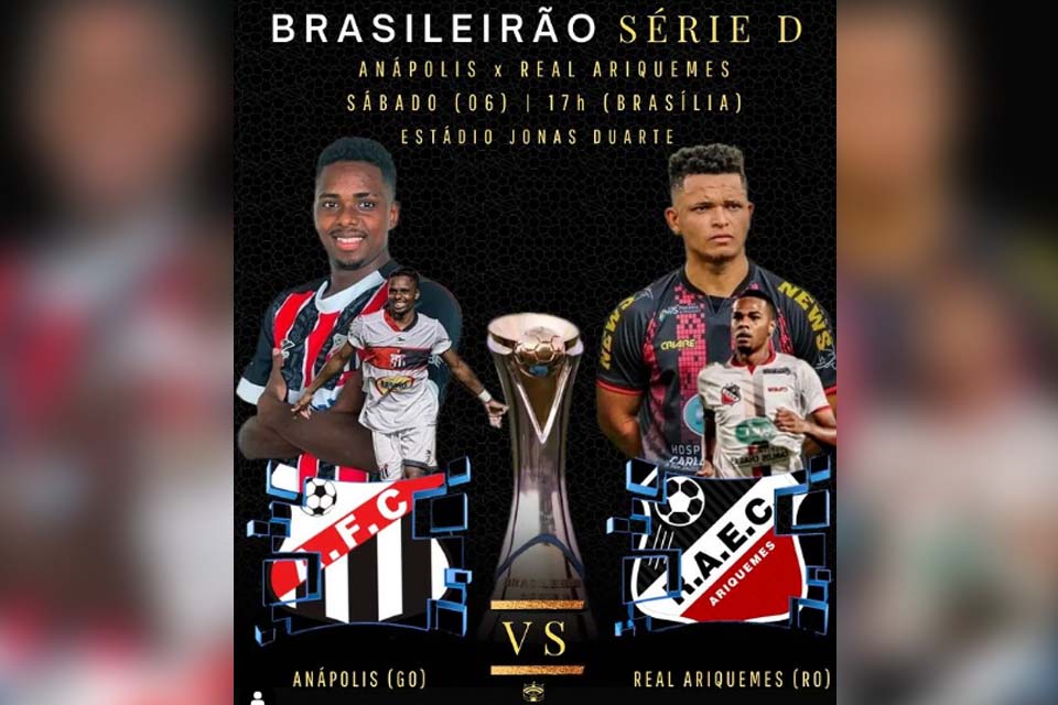 Real Ariquemes estreia na Série D do Campeonato Brasileiro neste sábado contra Anápolis