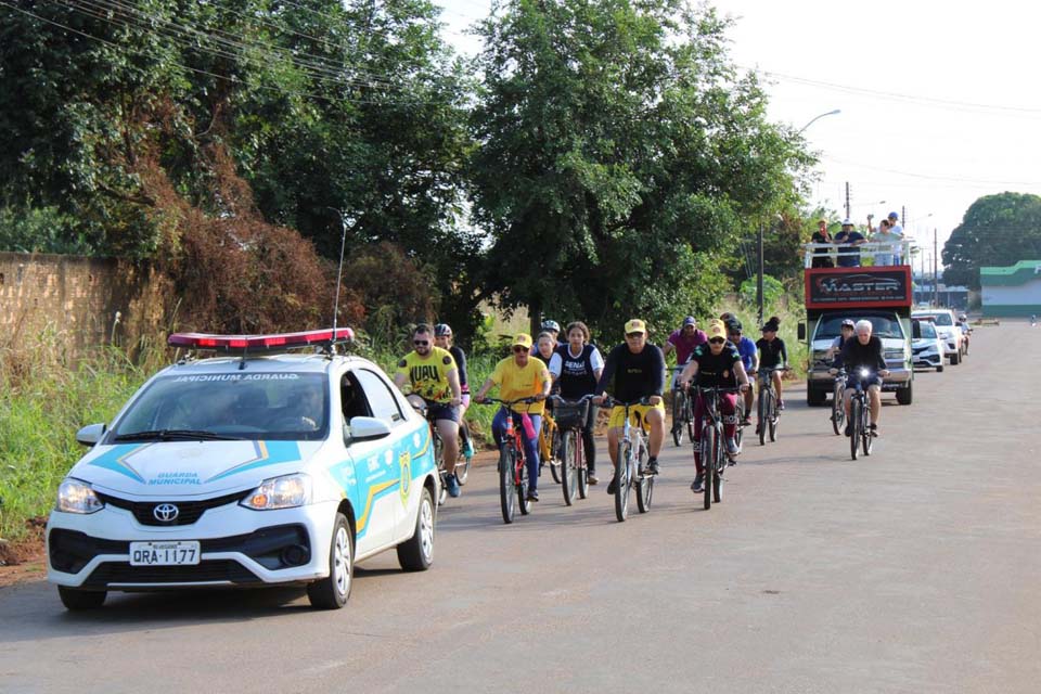 Pedalada Ecológica abre a semana do meio ambiente no município