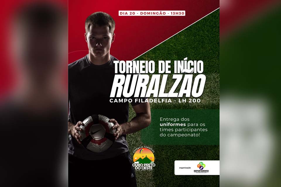 Abertura do Campeonato Ruralzão 2023 acontece neste domingo, 20, em Ouro Preto