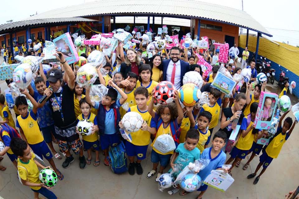 União de esforços: TRT-14, MPT, Sesc e Detran promovem Dia das Crianças em escola da zona leste da Capital