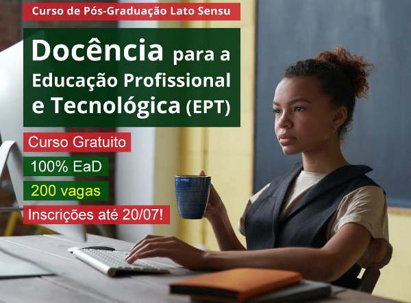 Campus Porto Velho Zona Norte oferta 200 vagas na Pós-Graduação em Docência para Educação Profissional e Tecnológica